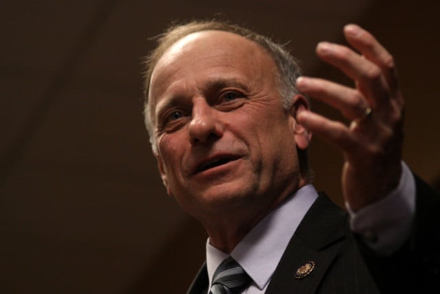 Steve King said that global warming is a religion and that efforts to address climate change are futile.