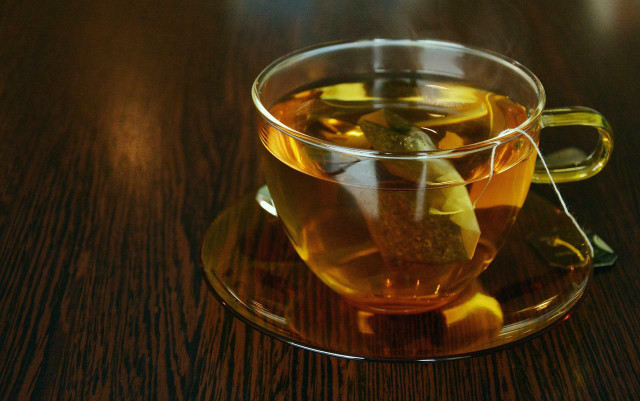 Drinking tea may help ease the diarrhea.