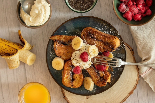 You can also try using your stale bread as the basis for some delicious French toast.