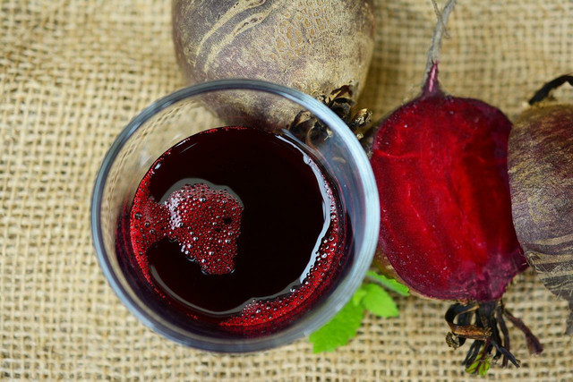 Beets are rich in nitrates for cardiovascular health.