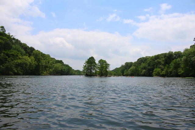 Explore the waterways of Beavers Bend State Park.