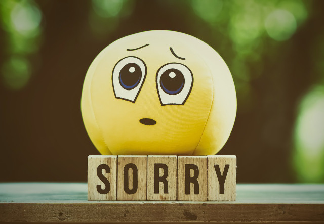 Apologies can be intimidating — sending a text gives you the benefit of having time to prepare your words in advance. 