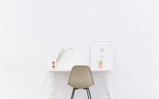 Becoming minimalist less is more chair table