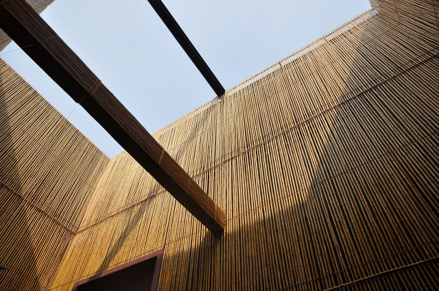Bamboo is a strong and lightweight concrete substitute that is better for the environment.