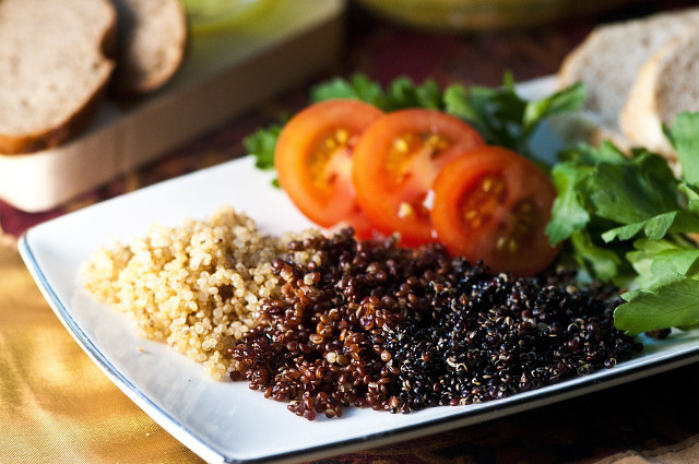 Black and white quinoa are both very popular varieties.