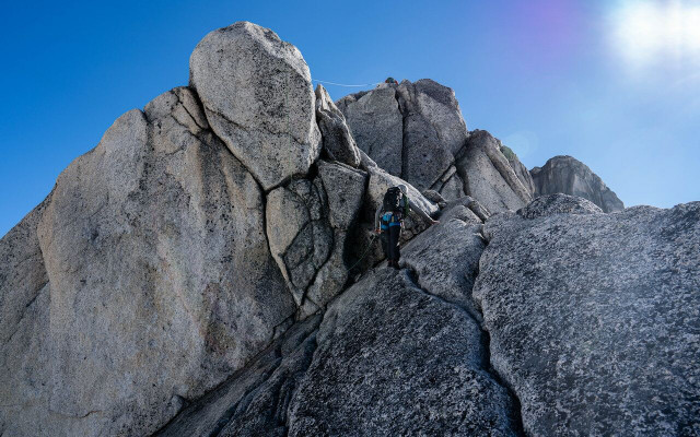 The Bugaboos offer some of the best alpine rock climbing in world.