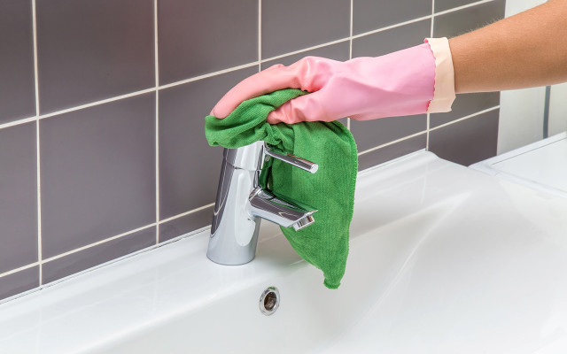 Dish towels cleaning cloths microplastics
