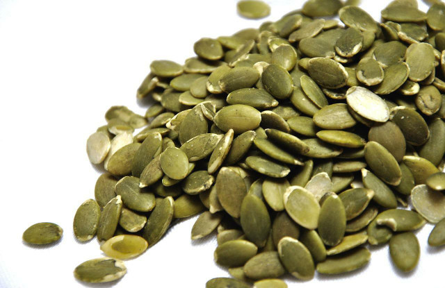 Pumpkin seeds are a regional and healthy alternative to pine nuts.