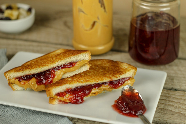 PB&J sandwiches are always a great snack option.