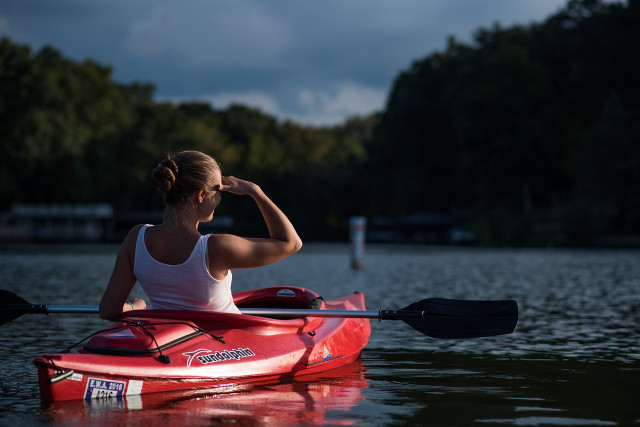 You can join canoe trips, hikes, yoga sessions, and more!