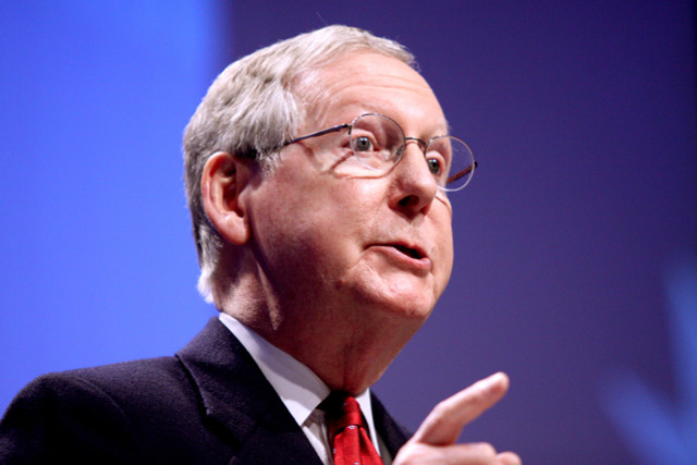 McConnell's obstructionism hurt climate policy and renewable energy in the United States.