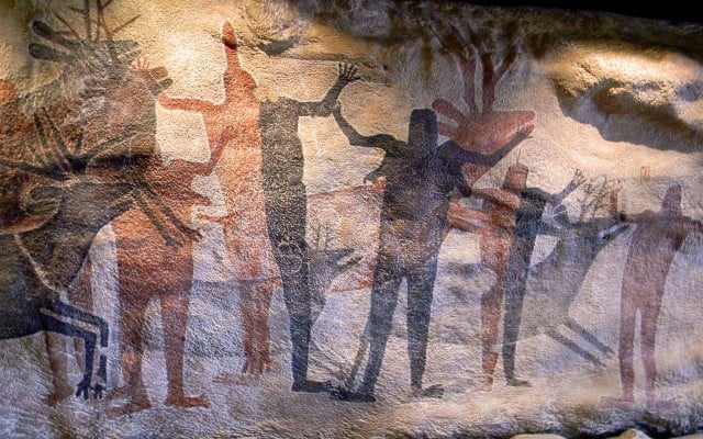 Paleo Cave Painting