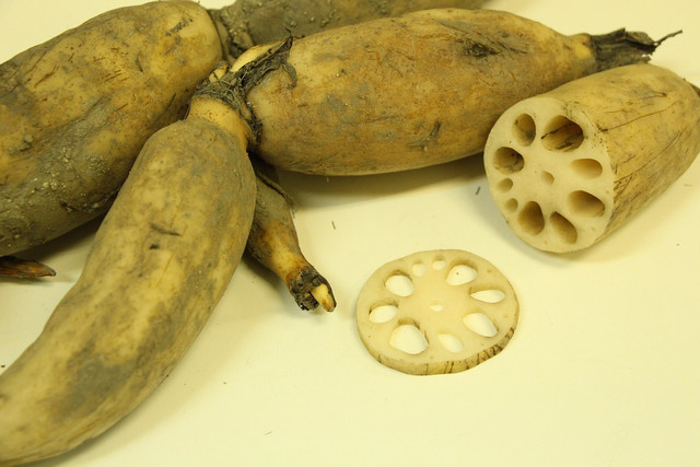 Lotus root aids the body's ability to ward off disease. 