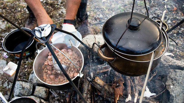 Backpacking meals prepared at home can be cooked later using whatever setup you have while backpacking.