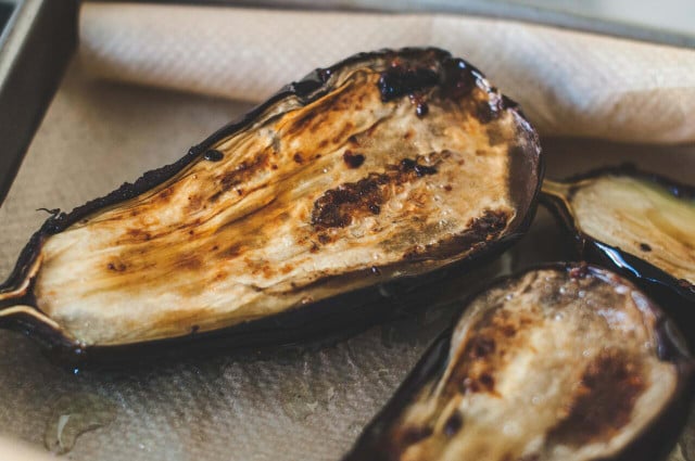 Due to high moisture content, it's best to cook eggplant before freezing it.