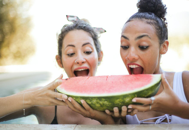 Ripe watermelon is packed full of vitamins and antioxidants.